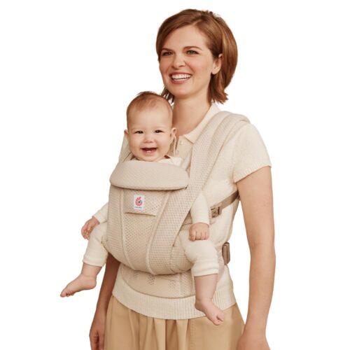 Ergobaby Omni Deluxe All-in-One Baby Carrier (Newborn to Toddler · 4 Carry Positions · Breathable Support)